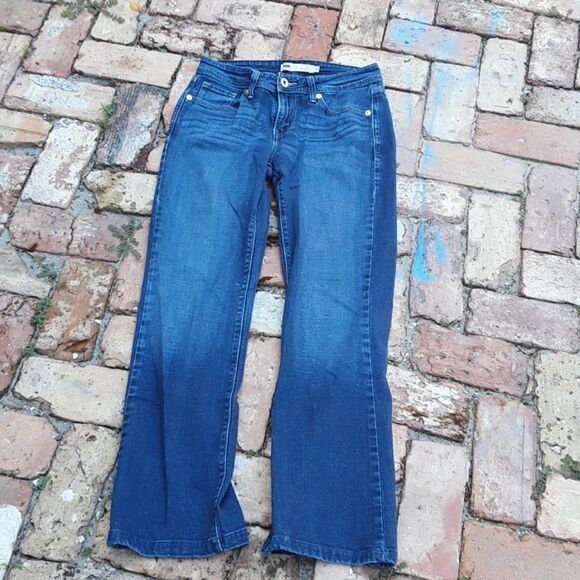 Levi's Curvy Boot Cut Blue Jeans Stretch - Picture 1 of 6
